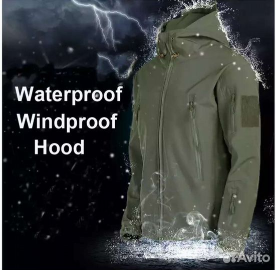 Тактический костюм softshell на флисе