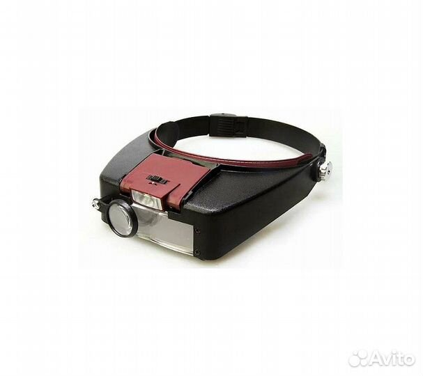 Лупа Veber MG81007-P налобная с подсветкой