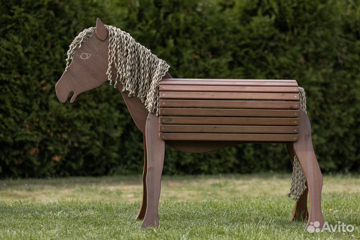 Деревянная лошадка Jumper для детских игр