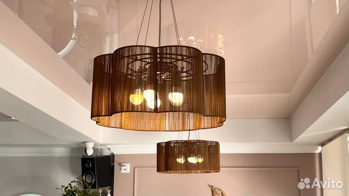 Люстры потолочные 3 шт