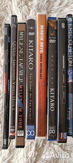 Музыкальные двд и фильмы