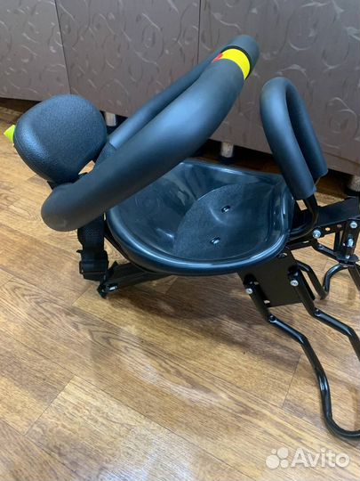 Детское кресло на раму велосипеда