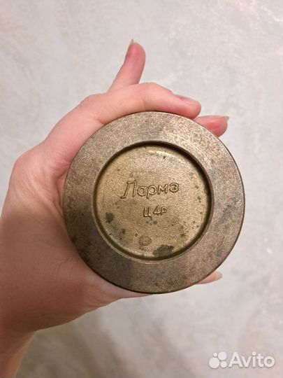 Ступка с пестиком бронза СССР