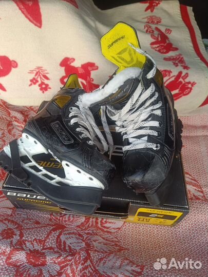Хоккейные коньки bauer 3s pro s20 12,5 yth