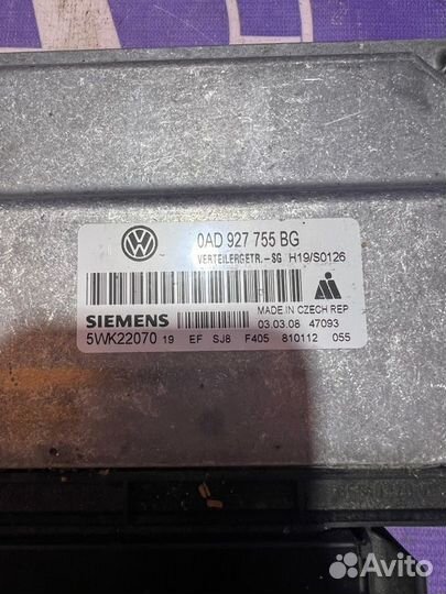 Блок управления раздаткой Volkswagen Touareg 7L GP