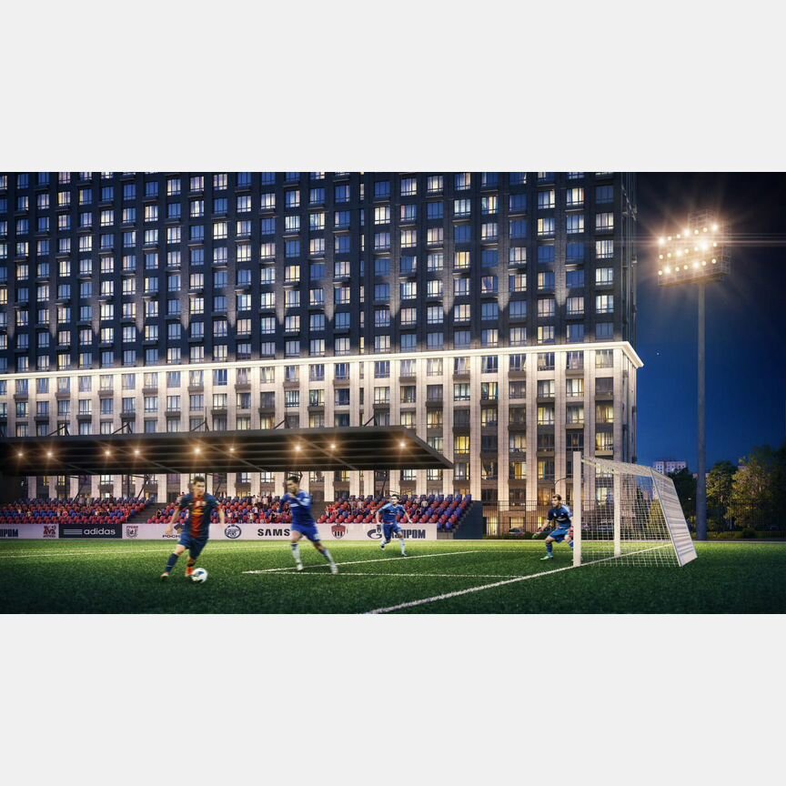 3-к. квартира, 73,2 м², 2/25 эт.