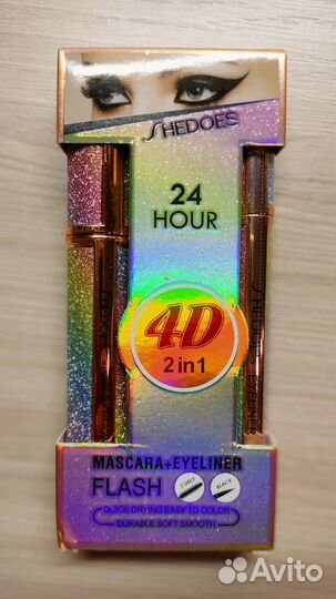 Тушь + подводкой для глаз