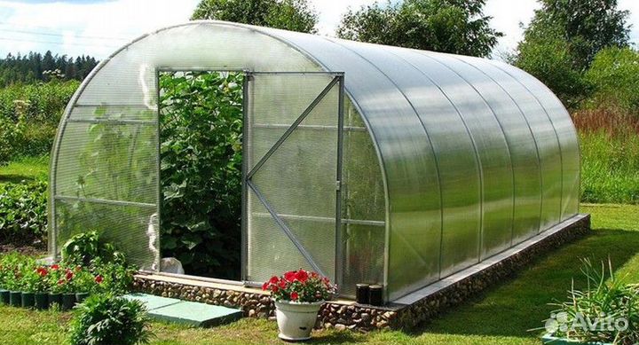 Теплица прямостенная от производителя