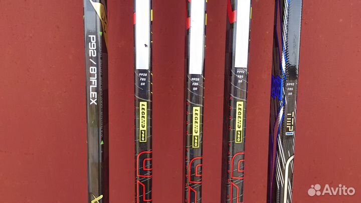 Клюшки хоккейные восстановленные Bauer, Sherwood