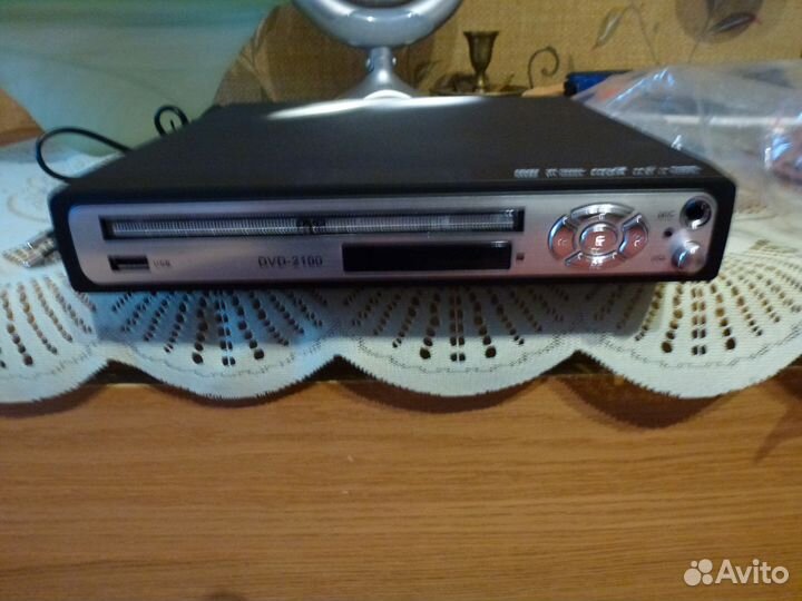 Dvd проигрыватель dvd-2100 с микрофоном