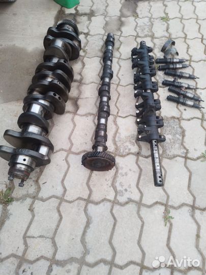 Коленвал хундай d6cd распредвал рокера