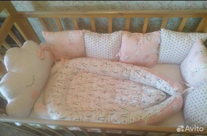 Бортики в кроватку