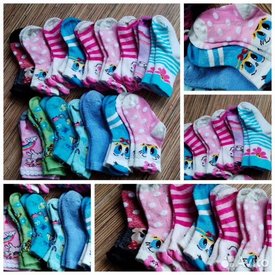 Носки детские пакетом 10 12 размер