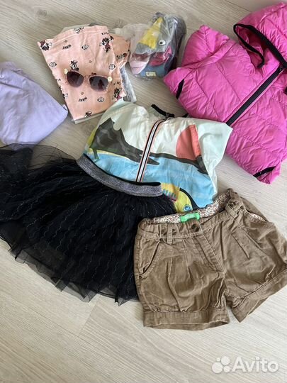 Вещи пакетом для девочки 116