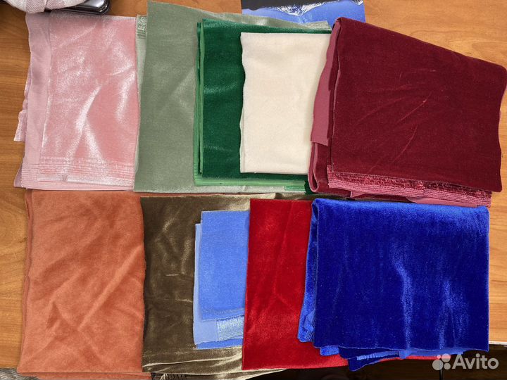 Бархат отрезы