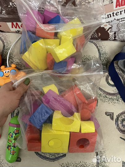 Детские игрушки до 1 года пакетом