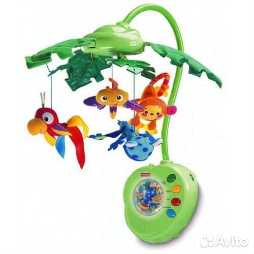 Музыкальный мобайл-каруселька (fisher-price)