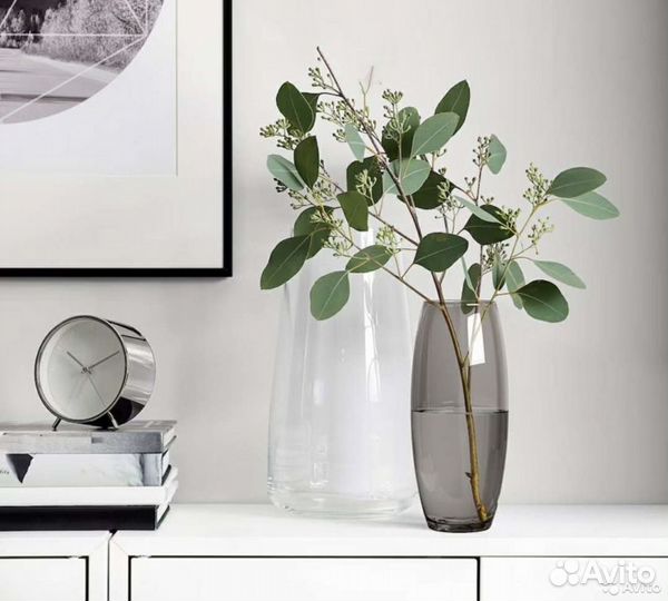 Ваза стекло IKEA muntlig IKEA, 25 см