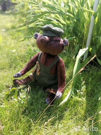 Плюшевый мишка ручной работы