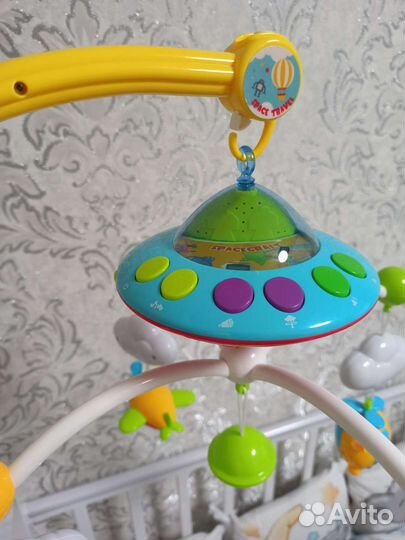 Мобиль на кроватку с проектором