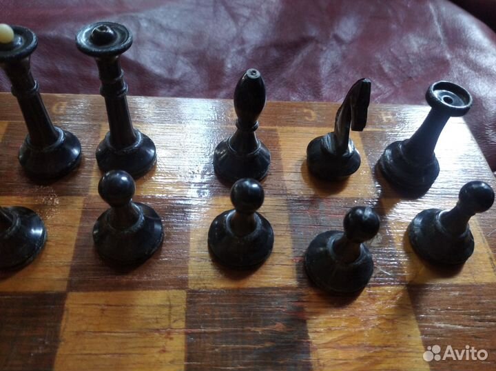 Шахматы СССР пластик небольшие