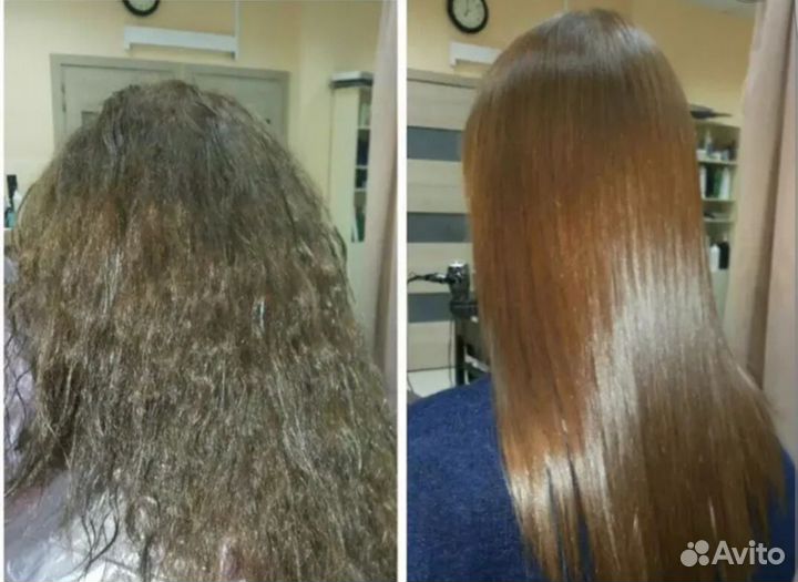Кератиновое выпрямление волос модель