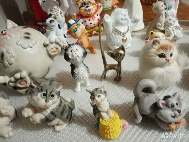 Фарфор, керамика, стекло и т.д любителям кошечек