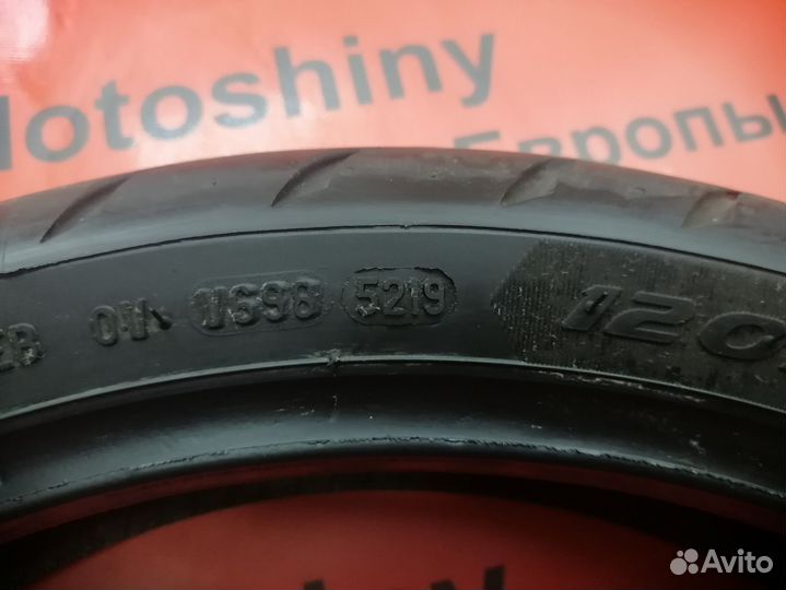 120/70 R17 Metzeler Roadtec 01 N-3100 Мотошина Бу