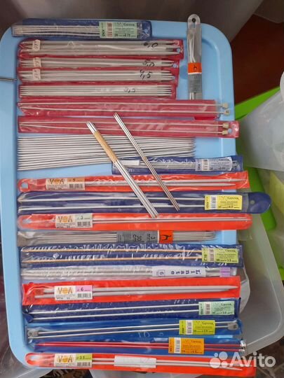 Спицы для вязания разные много (см в описании)