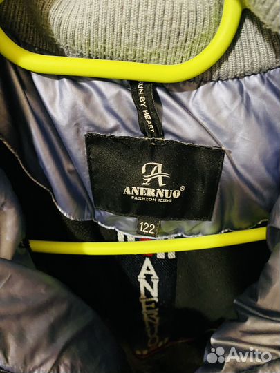 Пуховик для девочки 122