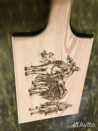 Доска разделочная с гравировкой