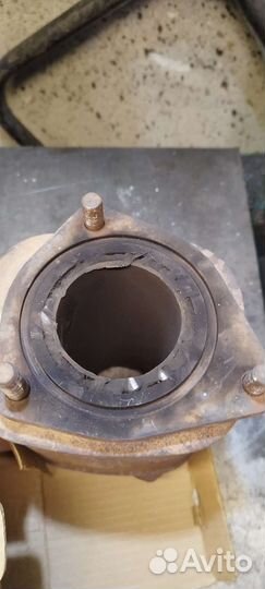 Chevrolet lacetti выхлопная банка(пламегаситель)