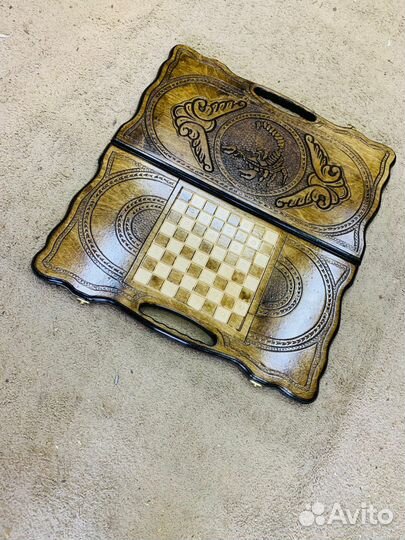 Нарды резные ручной работы