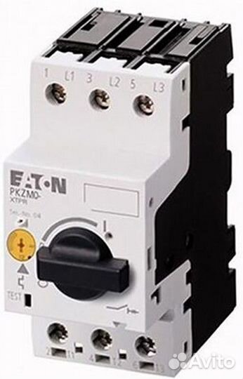 Автомат защиты двигателя eaton pkzm0-1
