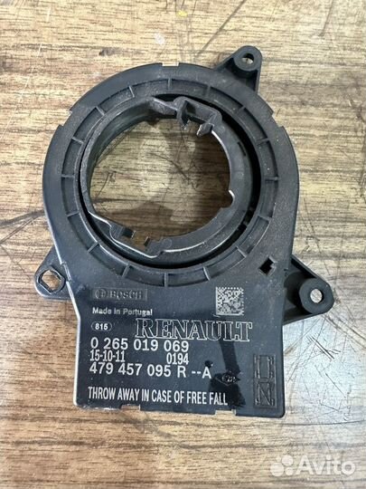 Датчик угла поворота руля renault logan 2