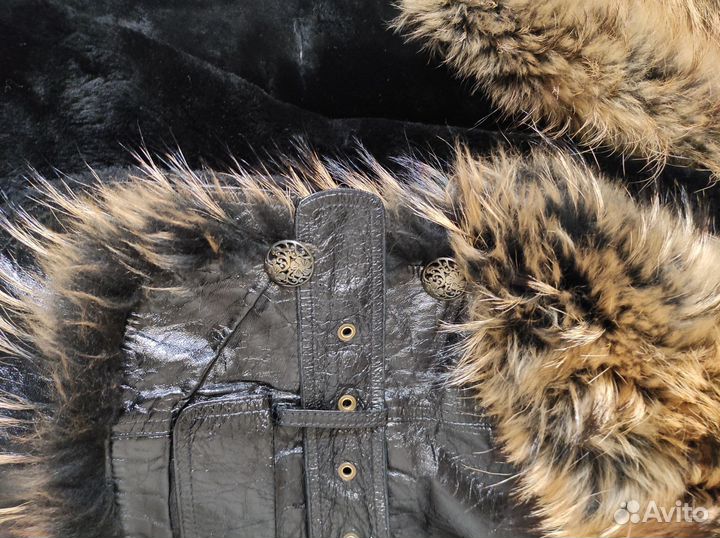 Дубленка из овчины женская XS