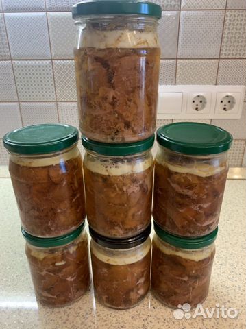 Тушенка говяжья в собственном соку в автоклаве