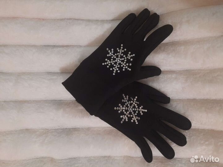 Перчатки термо для фигурного катания