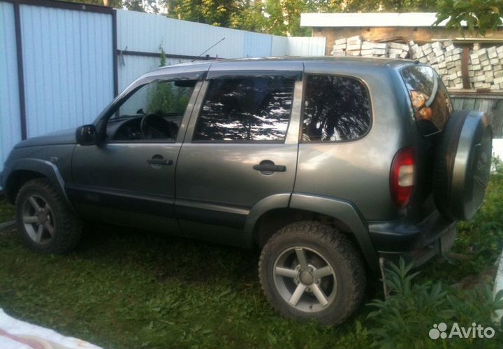 Арки на Chevrolet Niva Квадратные