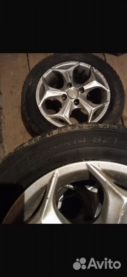 Литые диски r14 на ваз с зимней резиной