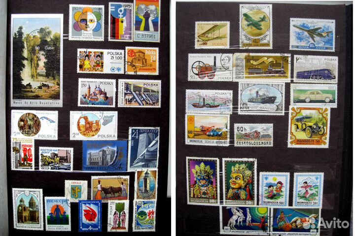 Марки СССР, гдр, Вьетнам, Монголия, Польша и т.д