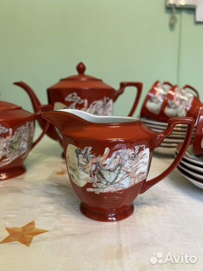 Сервиз чайный китайский фарфор