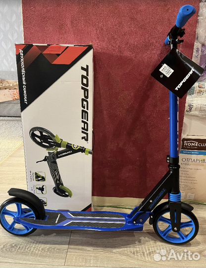 Новый Самокат городской Top Gear Взрослый