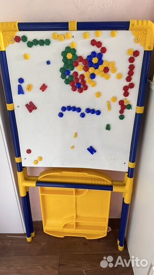 Мольберт детский двухсторонний