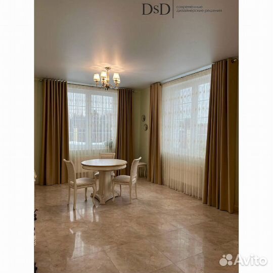 Текстильное оформление интерьера под ключ