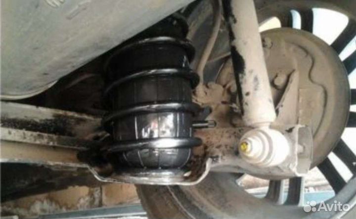 Пневмобаллоны в пружины