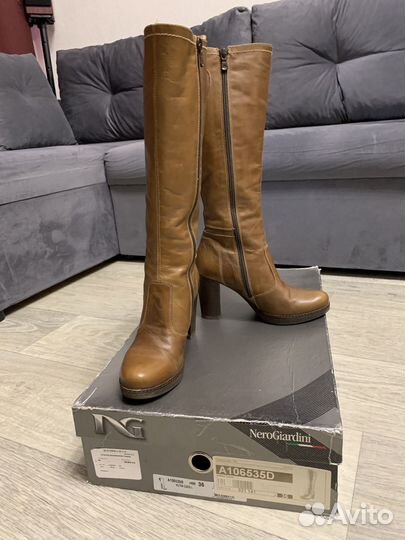 Сапоги демисезонные NeroGiardini 36р-р