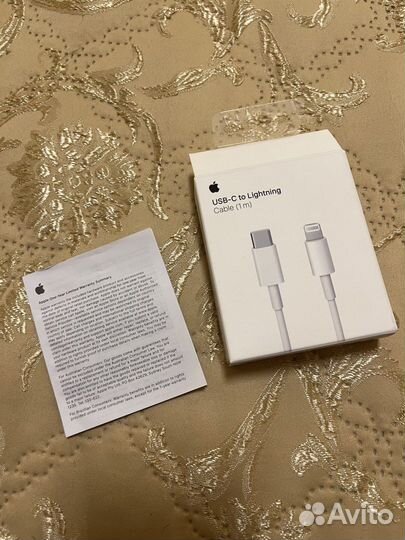 Кабель USB-C to Lightning Cable (1m)