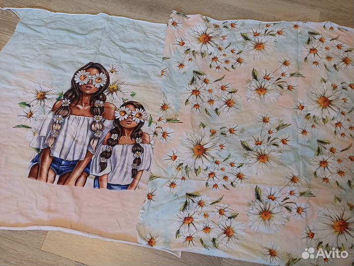 Новые отрезы (купоны, панельки) тканей