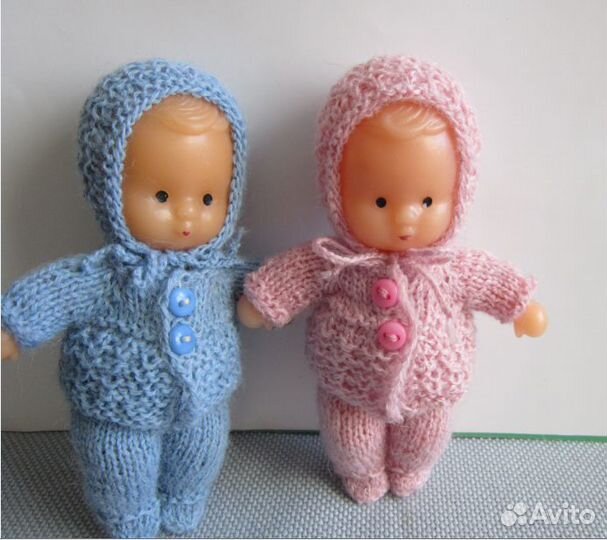 Одежда для пупса СССР Шурика-Алёнки